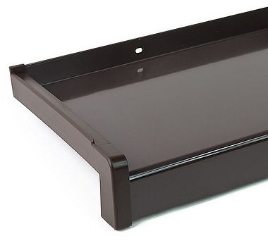 parapet venkovní ohýbaný hliník